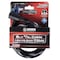 Brinks Braided Steel Cable with Keyed Lock, 6' long Assorted Colors 175-38606 - alternate 1